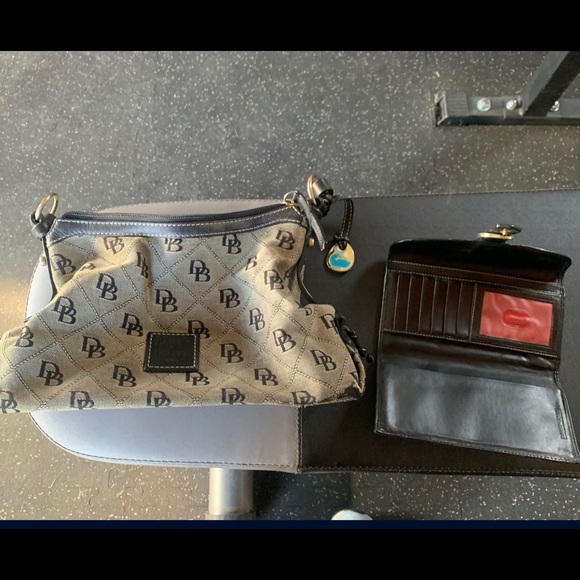 Dooney & Burke purse and matching wallet. - Picture 2 of 3